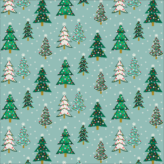 Winter Wonderland Festive Forest Fat Quarter (Cloud9)