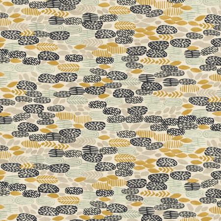 Tidepool Pond Unbleached Sea Glass Fat Quarter (Cotton + Steel)