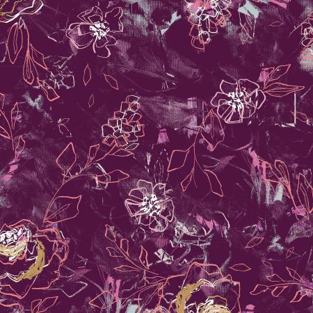 I Must Have Flowers (RJR Fabrics) - Where Flowers Bloom Ruby