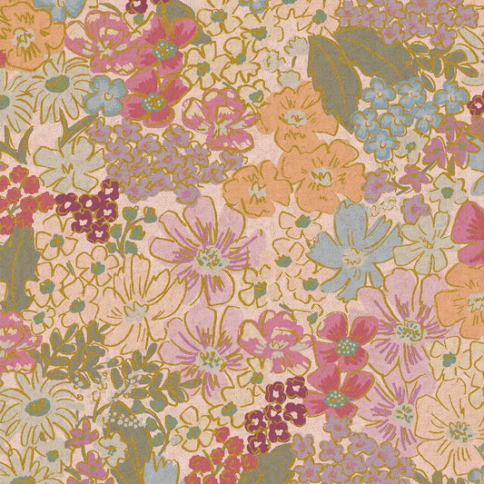 English Rose Canvas - Rifle Paper Co. (Cotton+Steel) - Mimi Plum